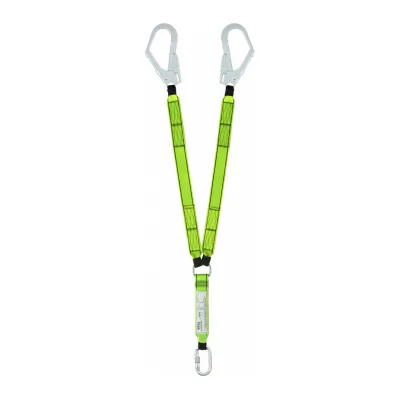 ორკაუჭიანი დამზღვევი თასმა აბსორბერით