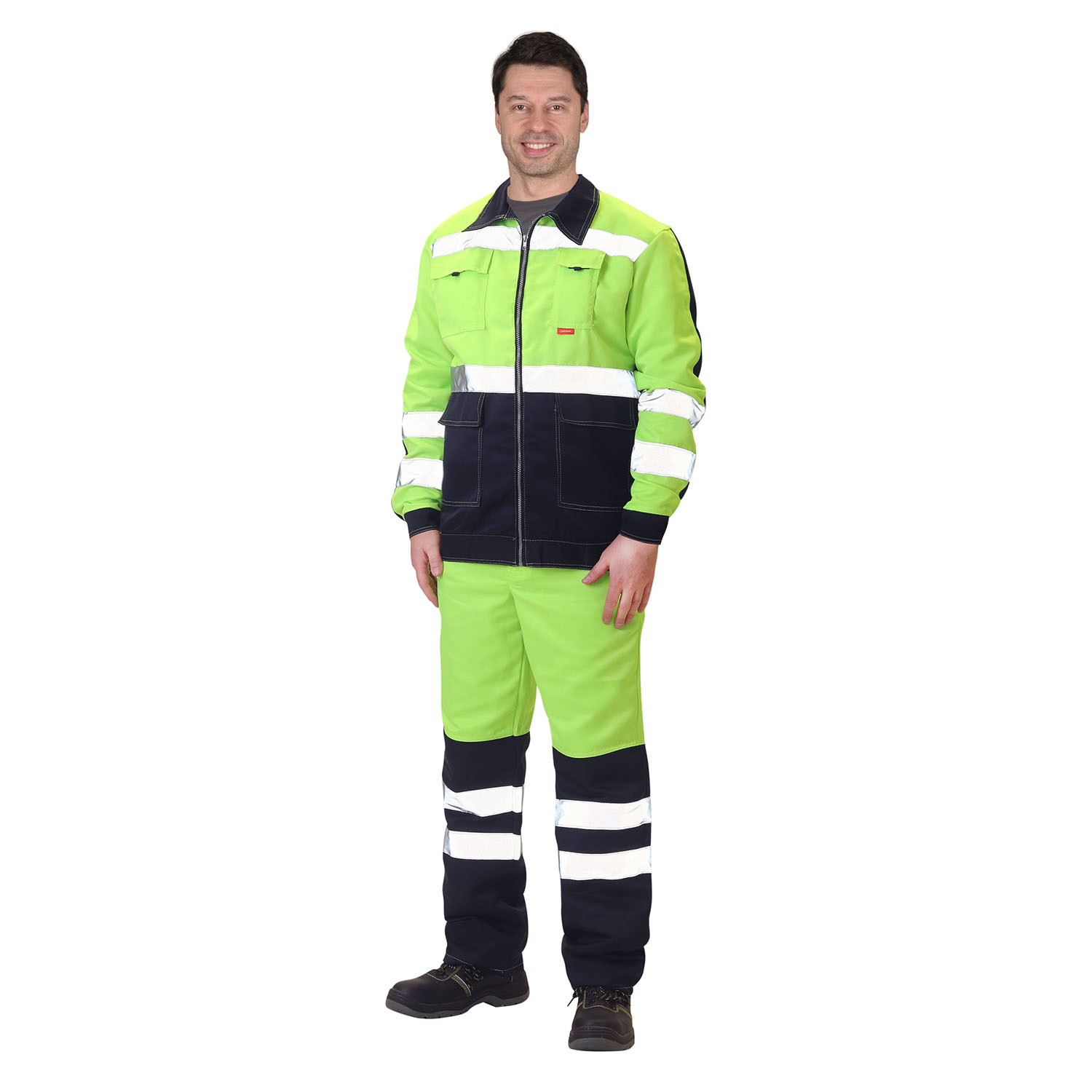 High Visibility Jacket and Trousers Set