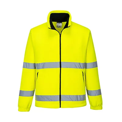 მაღალი ხილვადობის ფლისის ქურთუკი