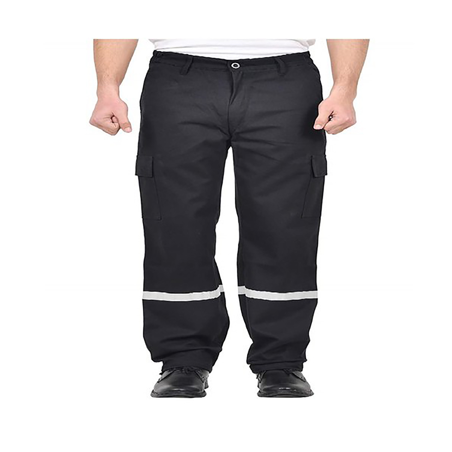 Workwear Trousers with Reflective Inserts