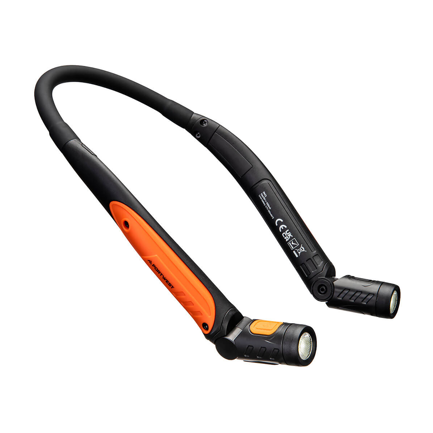 კისერზე დასამაგრებელი სანათი LED განათებით