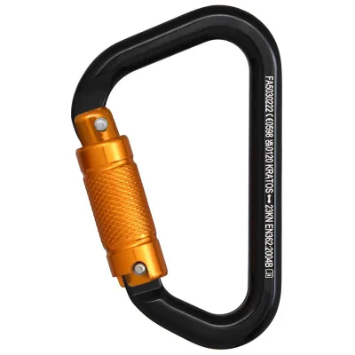 კარაბინი, Karabiner, Aluminium Triple action locking Karabiner